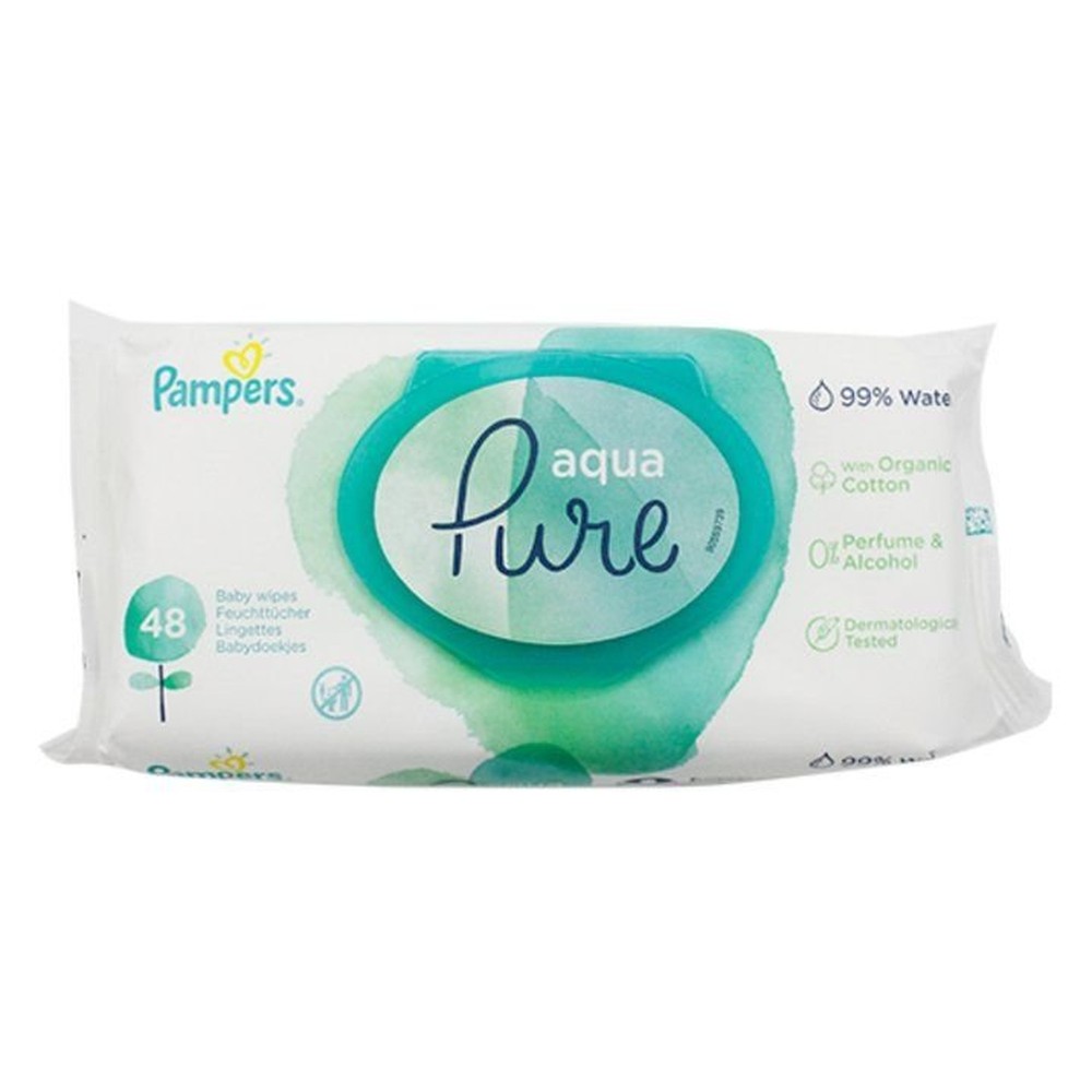 Детские важные салфетки Pampers Aqua Pure, 48 шт.