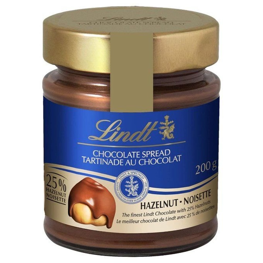 LINDT ШОКОЛАДНАЯ ПАСТА ИЗ ФУНДУКА 200Г