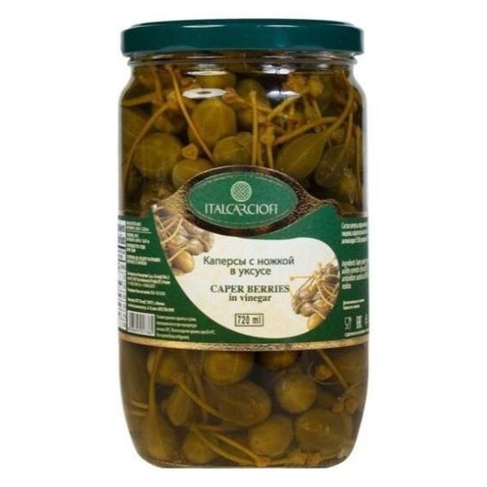 Каперсы Italcarciofi Каперберри 720 мл.