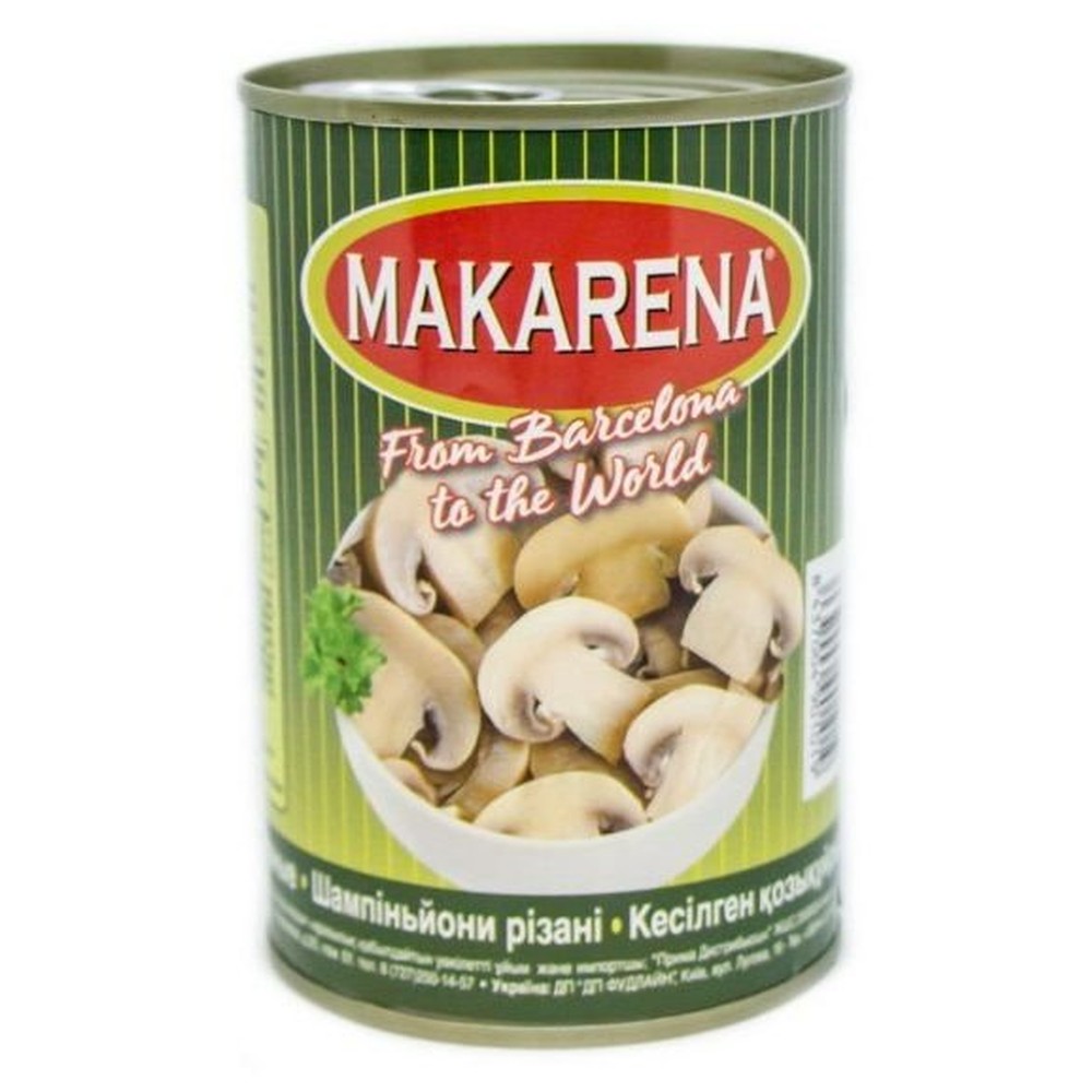 Грибы MAKARENA резаные 425 г