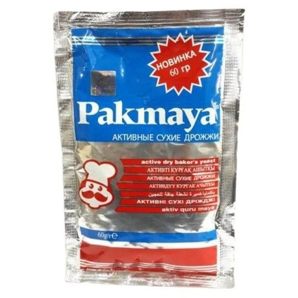 60Г ДРОЖЖИ PAKMAYA