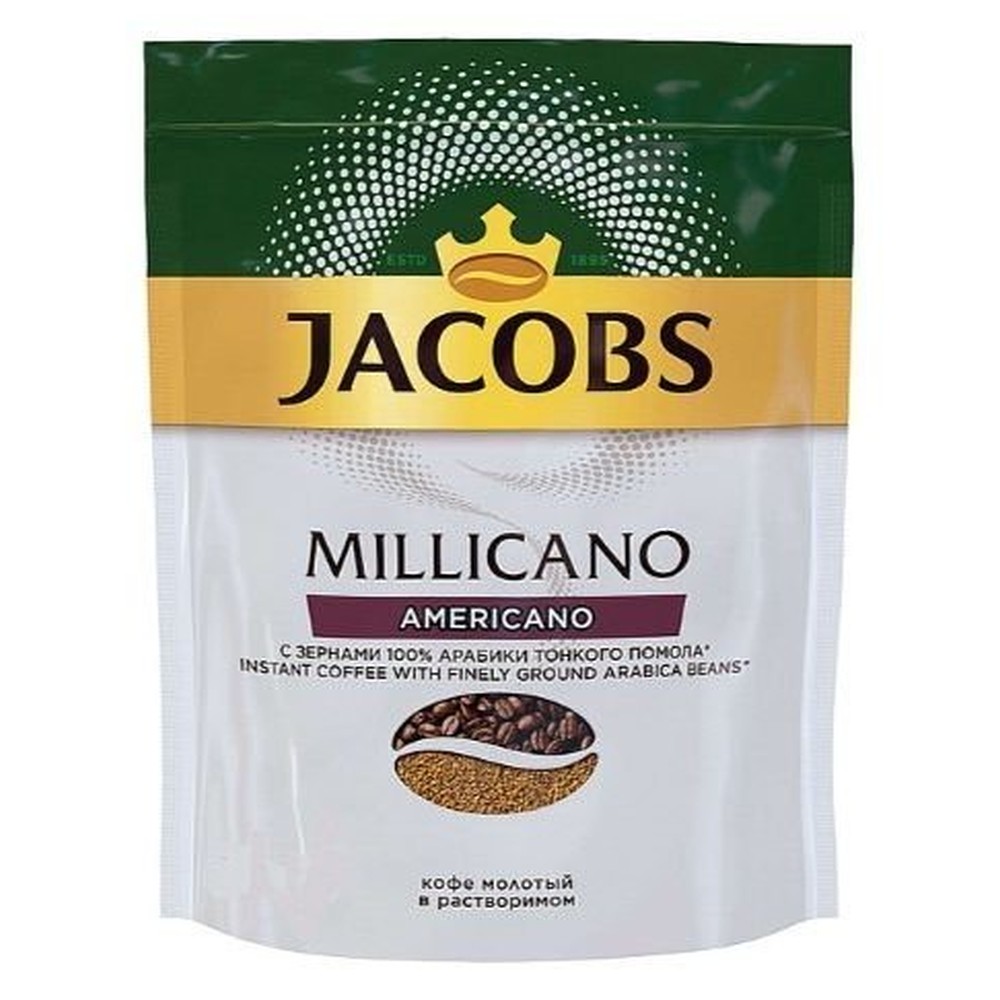 Кофе Jacobs Millicano Americano молотый в растворимом 70 г