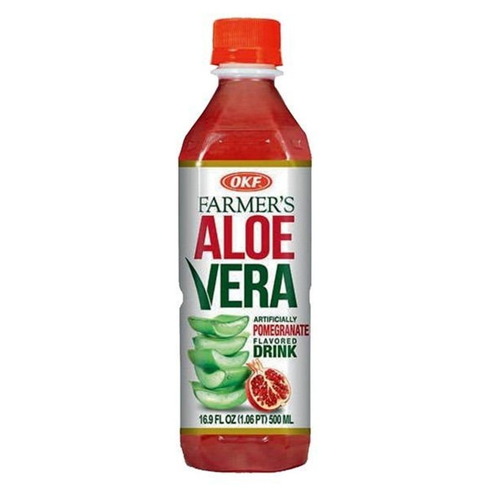  Напиток OKF Farmer's aloe vera гранат 500 мл