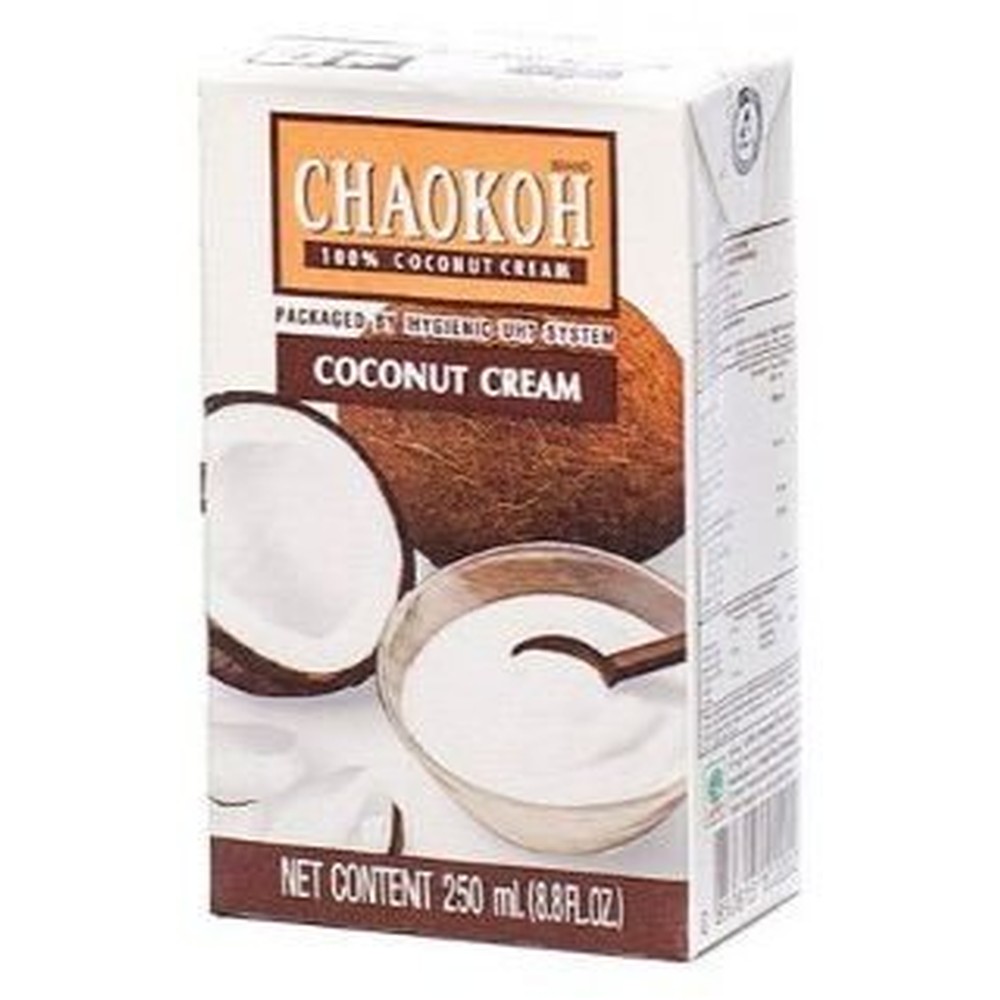 СЛИВКИ КОКОСОВЫЕ CHAOKOH 22% ЖИРН Т/ПАК 250МЛ