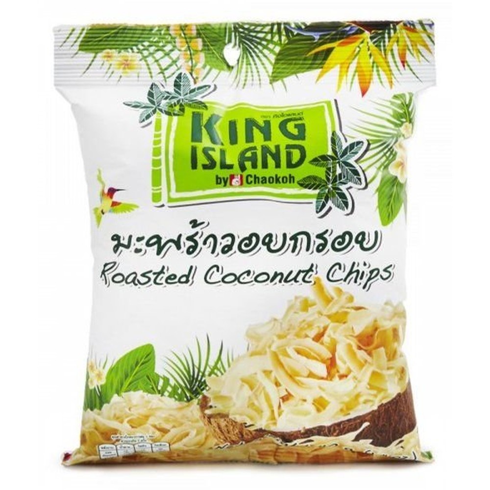 Кокосовые чипсы King Island Натуральные 40г