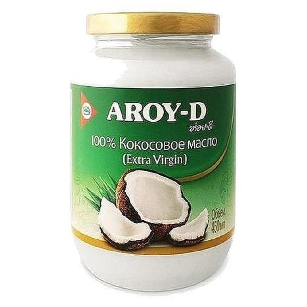 Масло кокосовое AROY-D 450мл