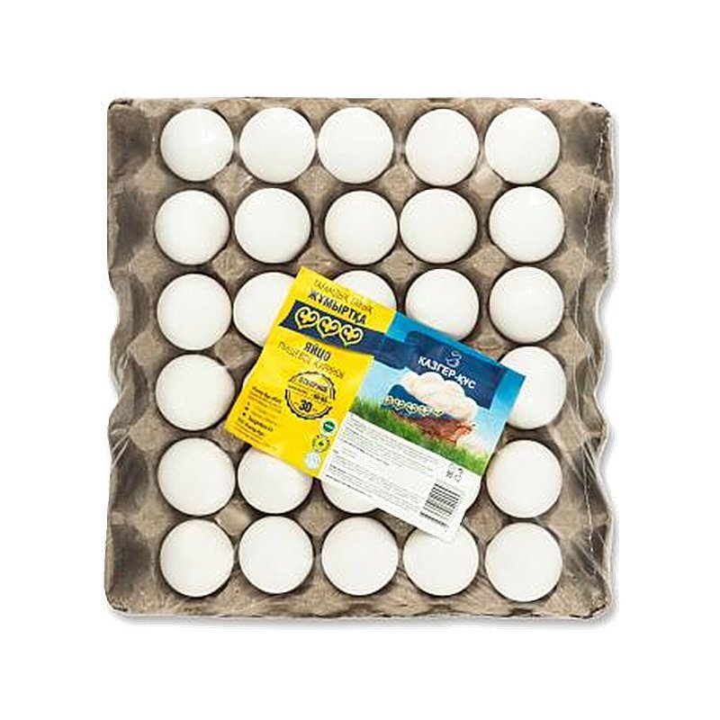 Яйца куриные QarQus высшая категория 30 уп